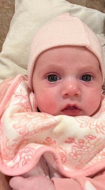 Bella Claire Aspis, daughter of Marc Aspis ('10)