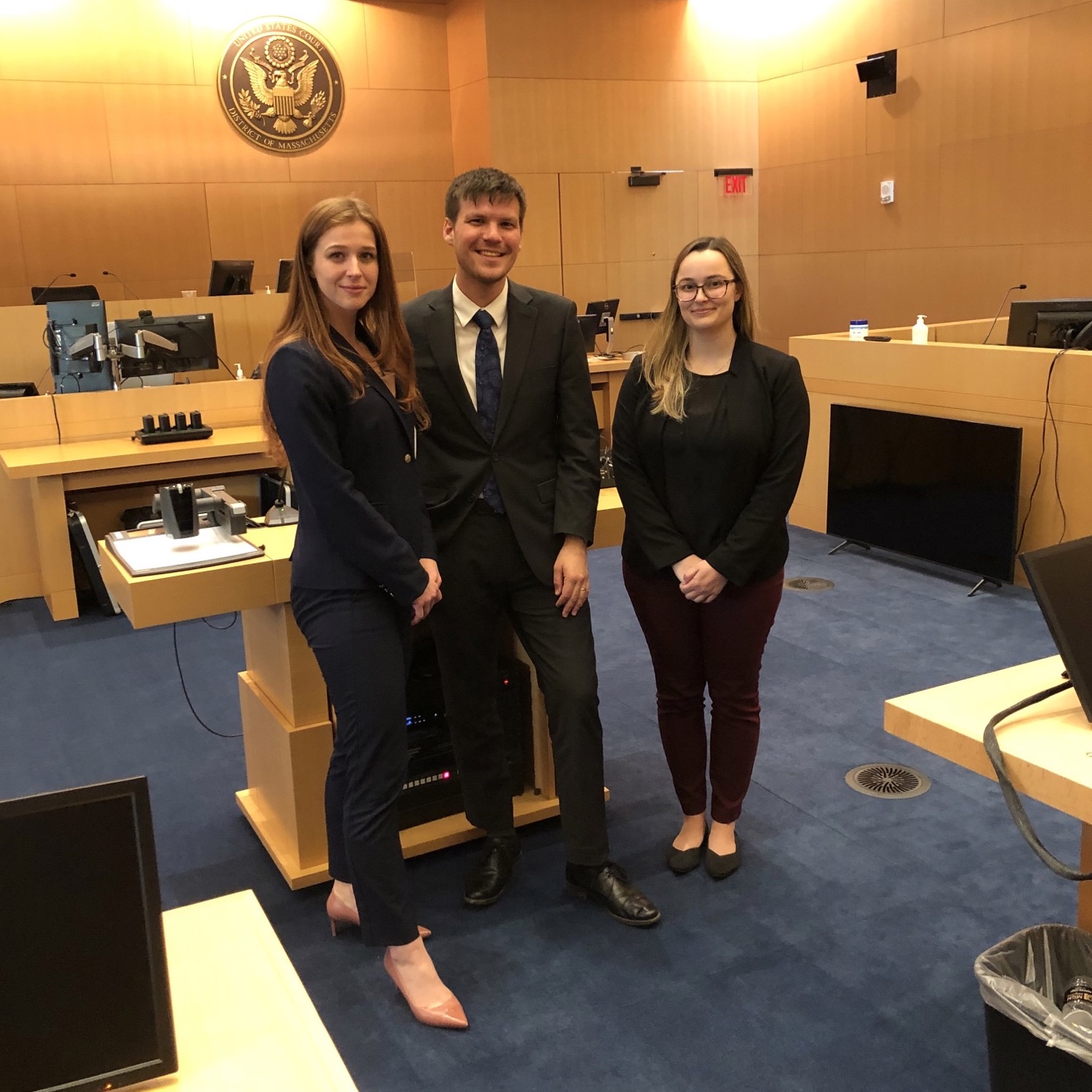 Victoria Abramchuk (’23), Jeremy Perlman (’23), & Lisa Mary Richmond (’23)