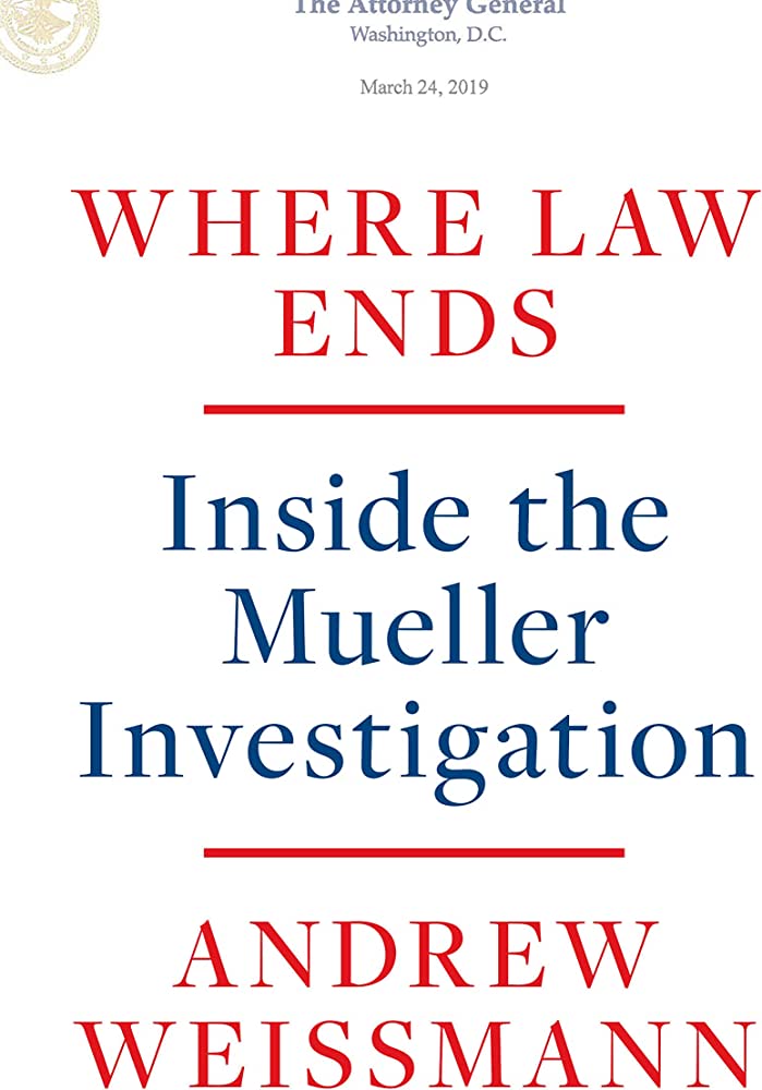 Cover of "Where Law Ends: Inside the Mueller Investigation"