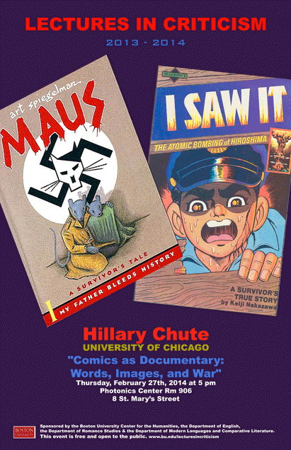 Hillary Chute Lectures in Criticism Hillary Chute Lectures in Criticism