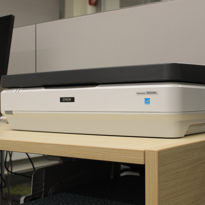 photo of Epson 13000XL flatbed scanner