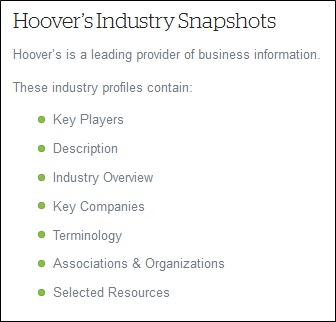 Industry Survey Locator