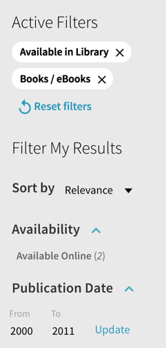 search filters