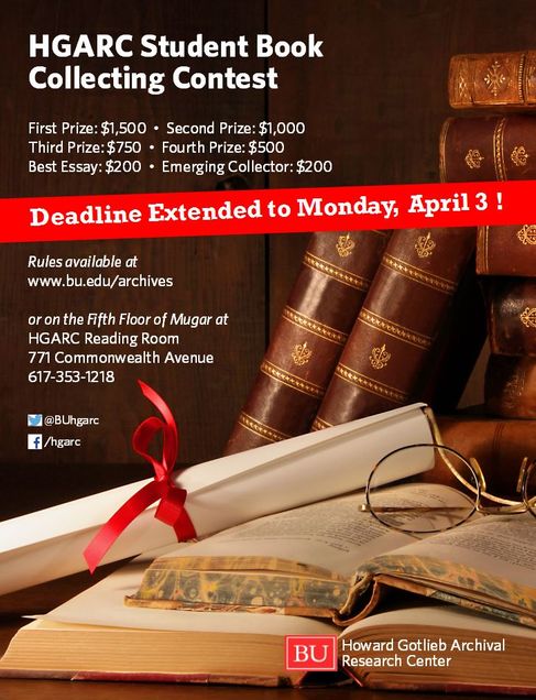 HGARC Student Book Collecting Contest 2017