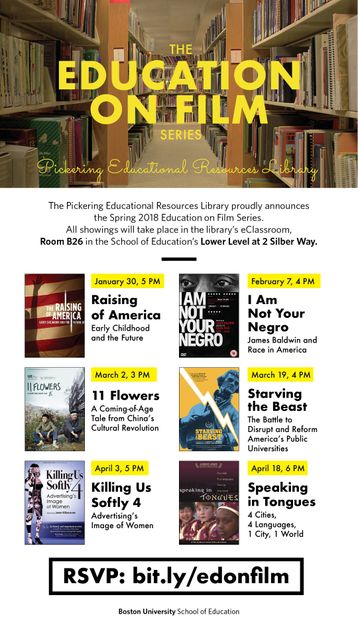 Pickering Library Education on Film Series