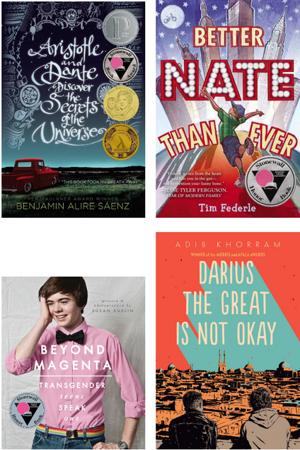 Pride Month - Books on Display