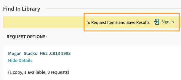 image highlighting option click sign in to see request options