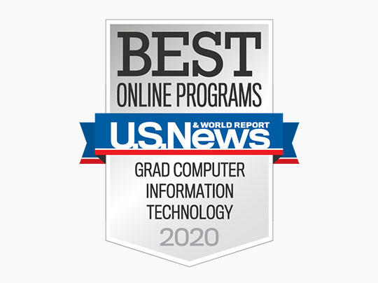 U.S. News & World Report Best Online Programs - Graduate Computer Information Technology