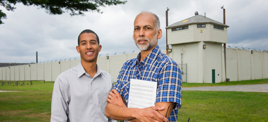 Jamie Hillman (left) and Andre de Quadros