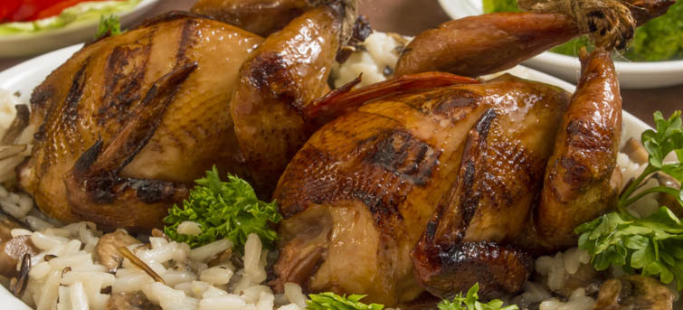 Learn to Cook Christmas Quail from Food & Wine Alums