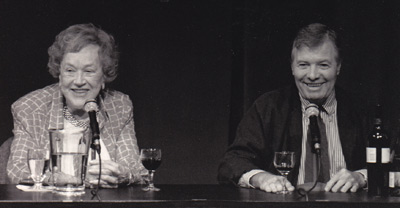 Julia Childs and Jacques Pepin