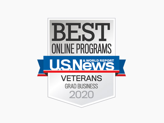 U.S. News & World Report Best Veterans Grad Business 2020