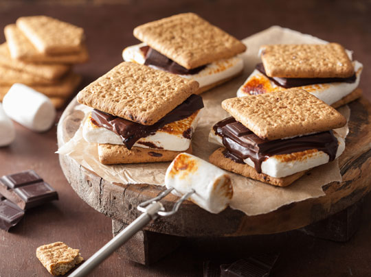 International Students Get Warm Introduction to Vital American Cultural Institution: S’mores