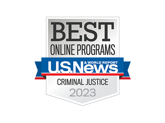 US News & World Report Best Online Programs - Criminal Justice 2023