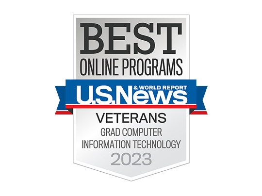 U.S. News & World Report Best Online Programs - Veterans Graduate Computer Information Technology 2023