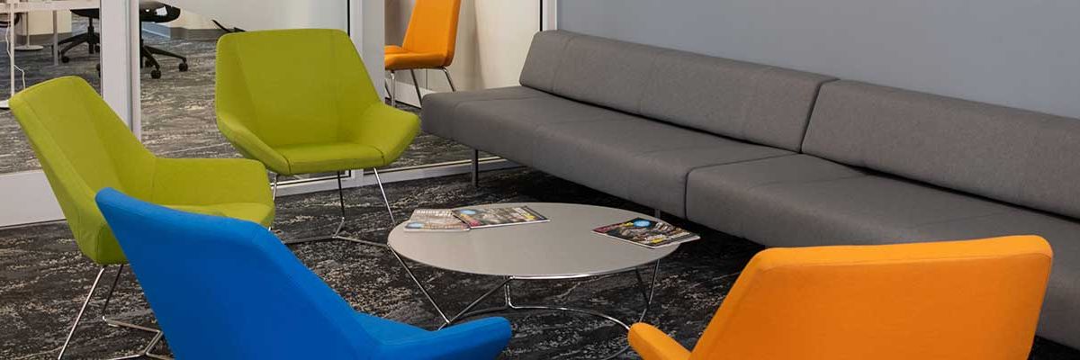 A common area in 1010 Comm Ave