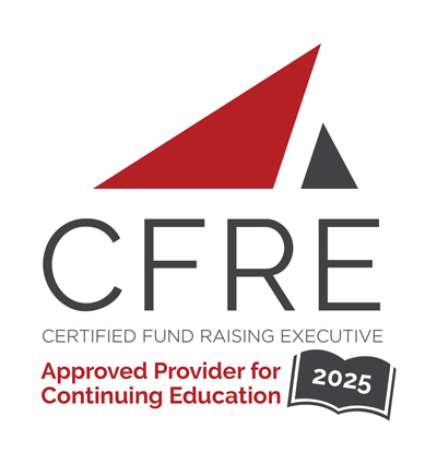CFRE - Certified Fund Raising Executive - Approved Provider for Continuing Education - 2025