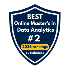 #2 Best Online Master’s in Data Analytics of 2026