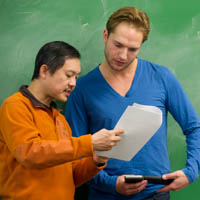 Graduate International students in certificate program