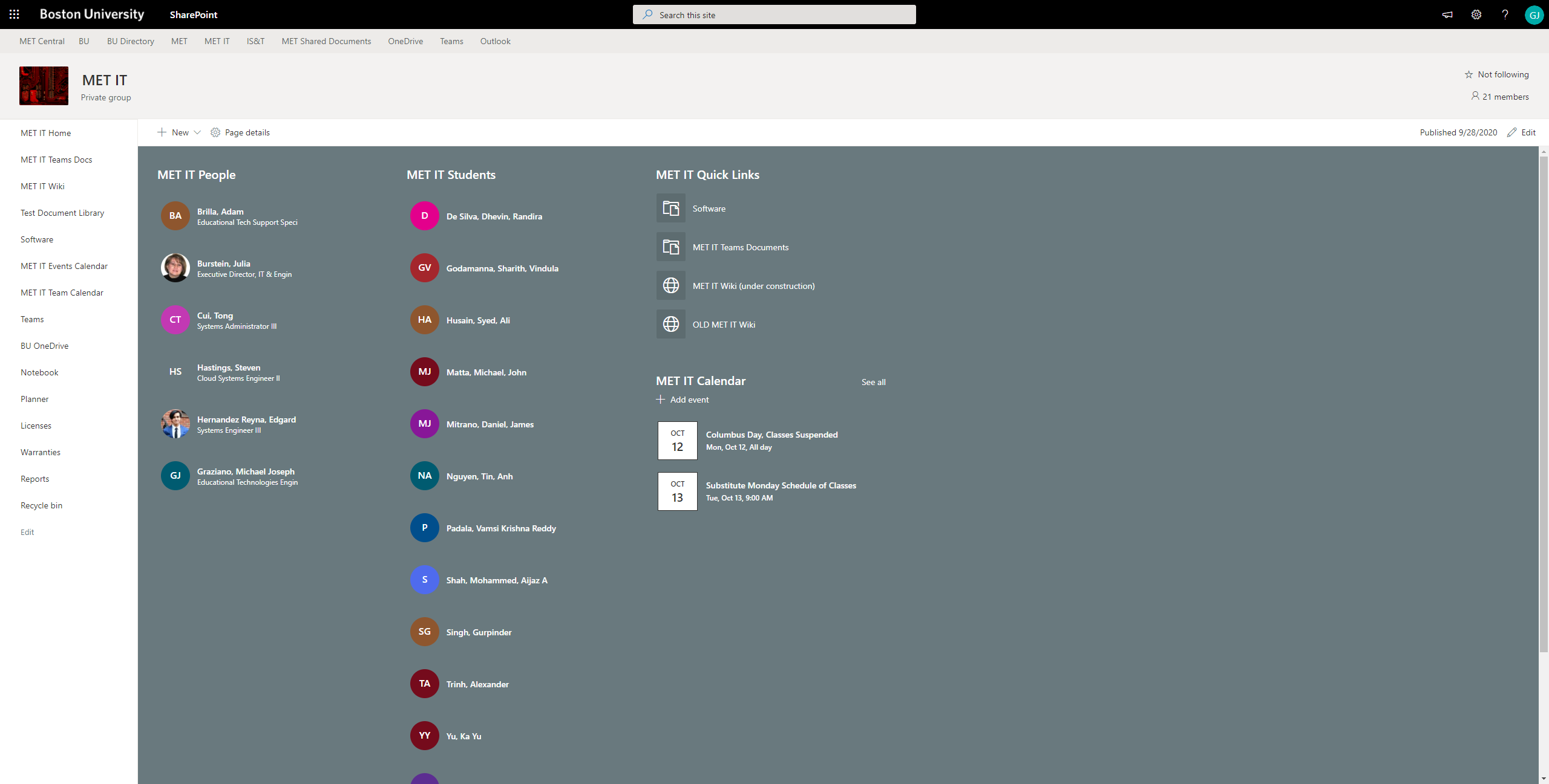 SharePoint MET Information Technology SharePoint MET Information Technology