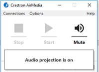 Windows AirMedia Controls