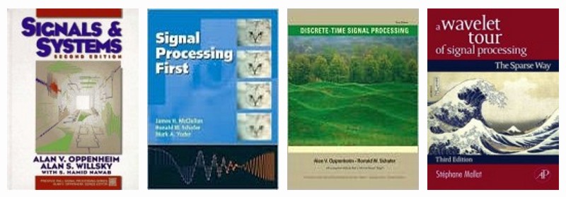 Book covers: signal processing