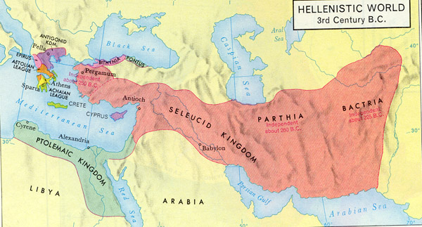 Decapolis, Ten Cities, Hellenistic Culture, Roman Rule, & Map