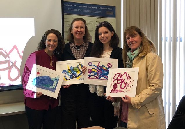 Beyza Sahin Gun, honors defense 4-25-18 cropped