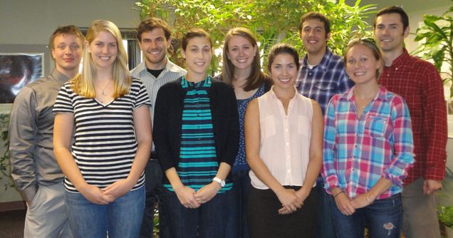 Noyce Science Cohort 2013–14 Billy, Ali, Michael, Amy, Jessica, Rachel, Jeff, Elaine, Karl