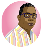 Illustrated portrait of Roger N. Williams