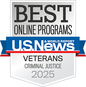 U.S. News & World Report Best Online Programs - Veterans - Criminal Justice 2025