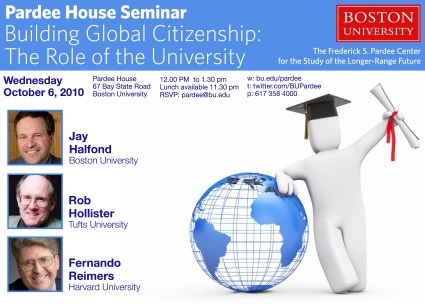 Pardee House Seminar: Building Global Citizenship