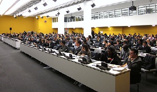 UN-NLB-CSD Delegates at the IPM for the UN Commission on Sustainable Development.