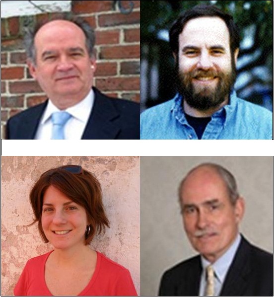 faculty fellows Clockwise from top left: Carlos Blanco, Les Kaufman, David Scott Palmer, Sarah Phillips