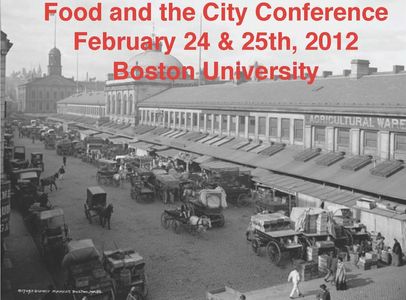 food in the city poster