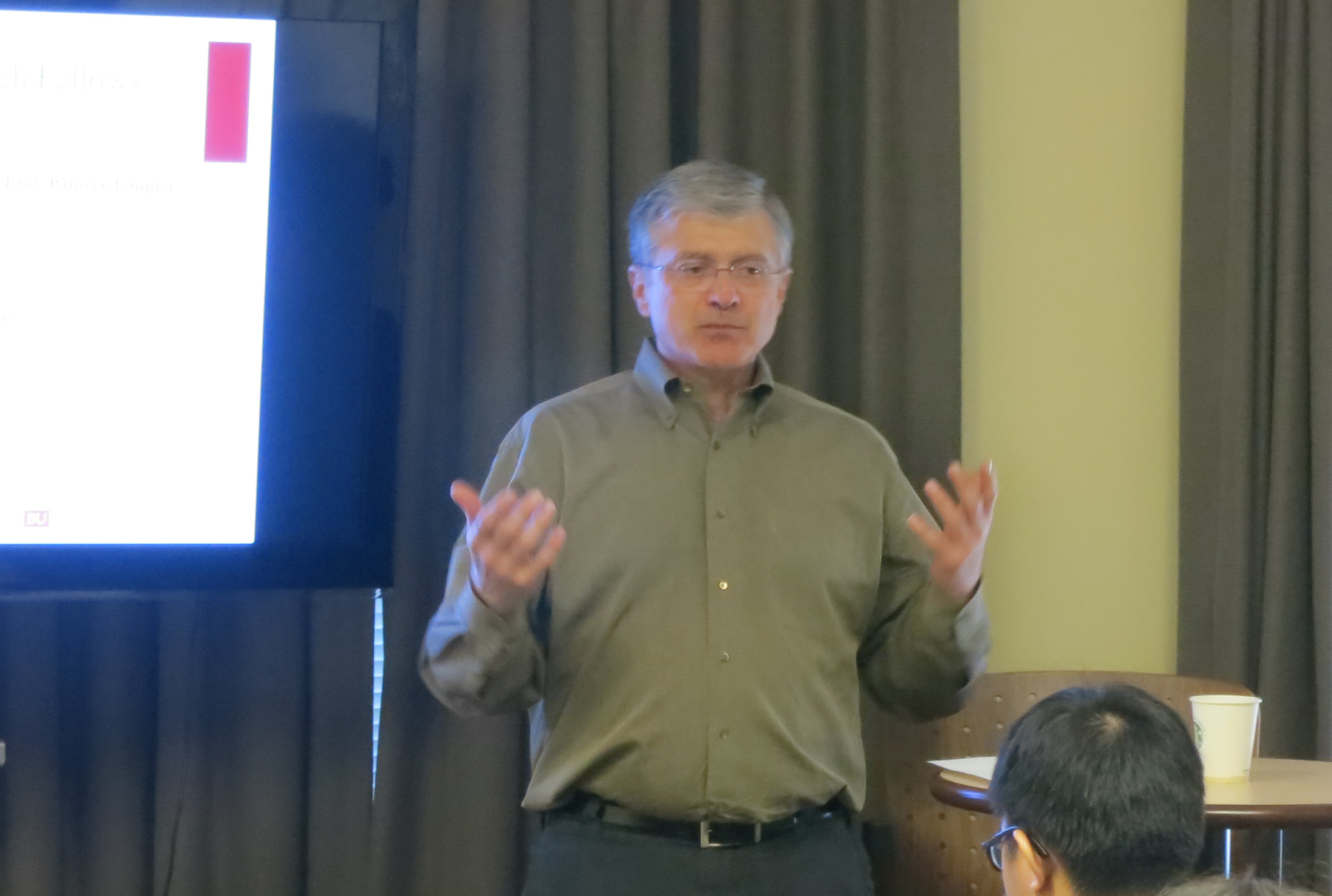 Prof. Anthony Janetos, Pardee Center Director and Dept. of Earth & Environment