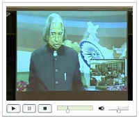 Dr. A P J Abdul Kalam, President of India, Video