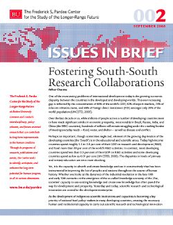 Fostering South-South Research, By Athar Osama, Pardee Center Paper