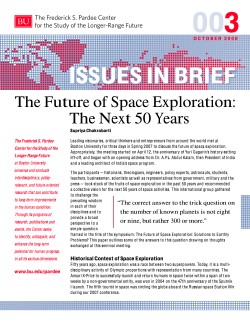 The Future of Space Exloration