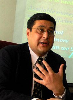 Prof. Adil Najam returns to the University this fall as the new BU Pardee Center director