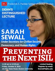 Under Secretary Sewall Lecture