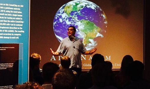 Adil Najam at the MIT Museum