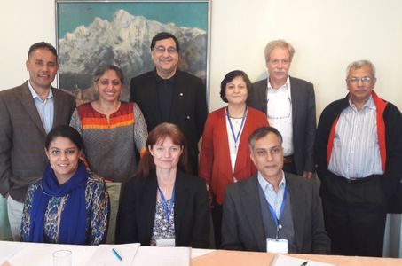 Dean Adil Najam Chaired the Board of the South Asian Network of Development and Environmental Economics in a meeting held in Kathmandu, Nepal.