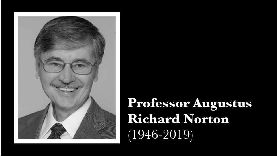 Augustus Richard Norton (1946-2019)