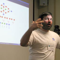 MattK_250x250 Dr Knepley delivering an energetic lecture