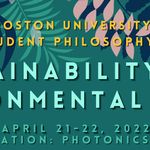 Sustainability and Environmental Ethics poster for the 2022 event.