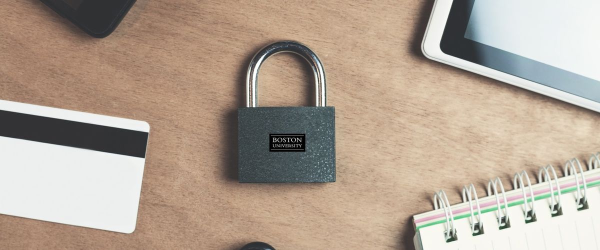 lock on desk image