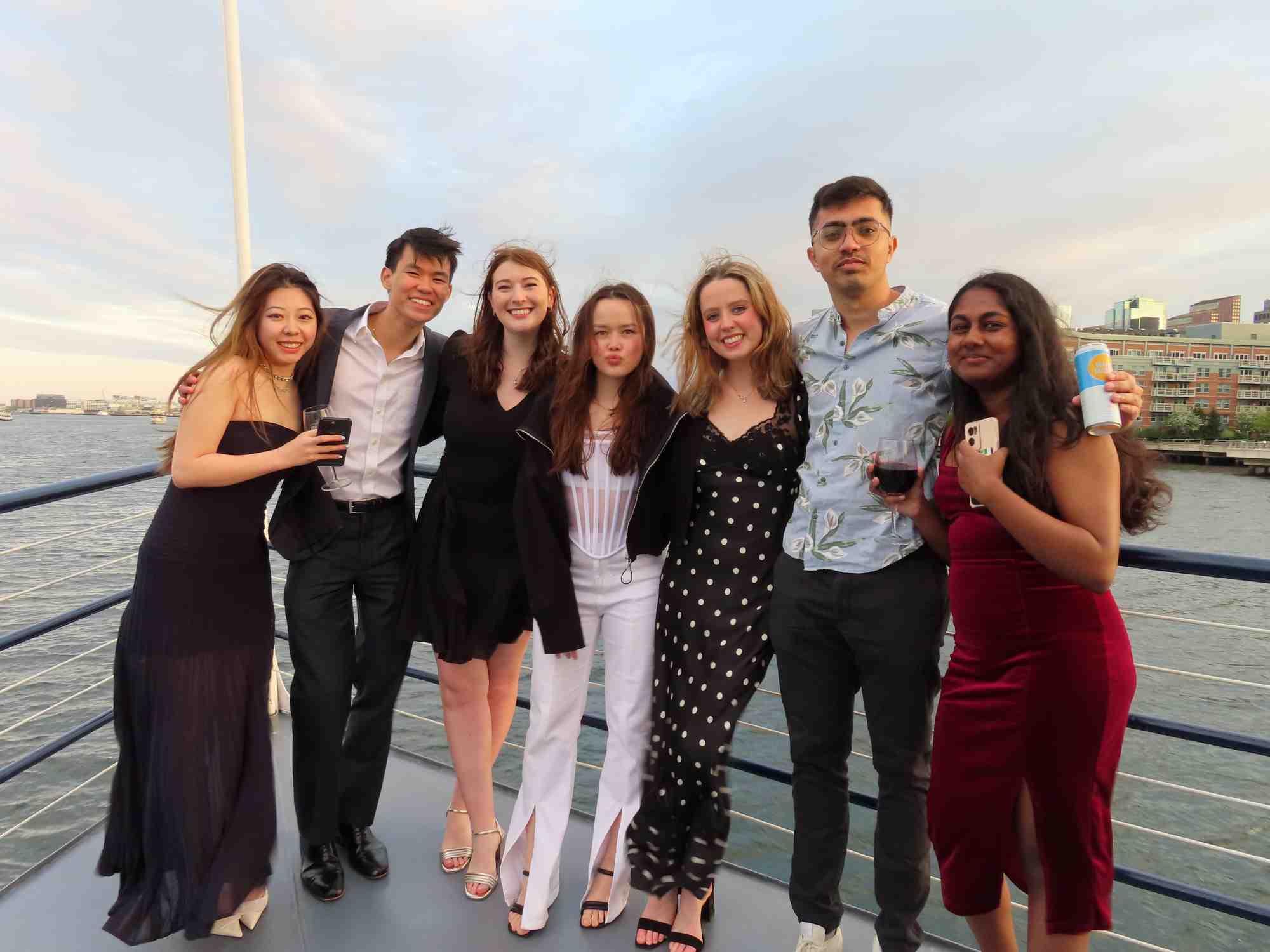 Spring Cruise Photo on the Bow