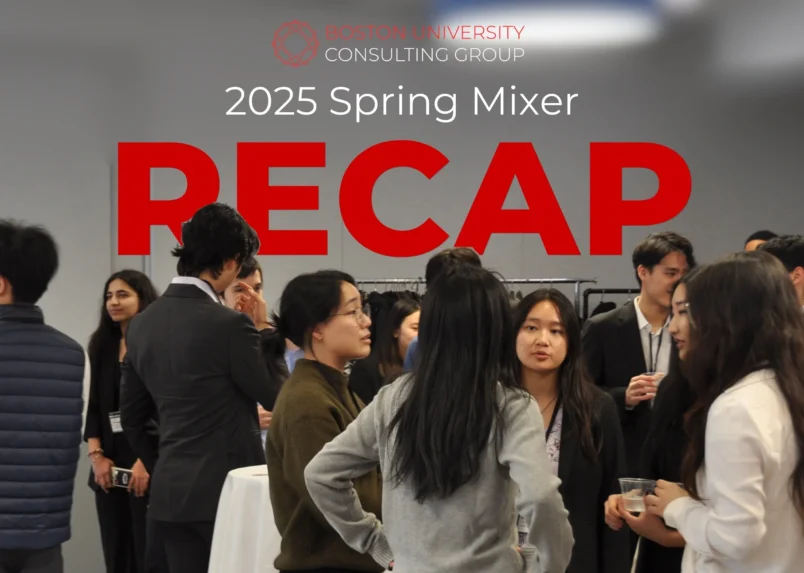 BU Consulting Group Hosts Successful Annual Spring Mixer