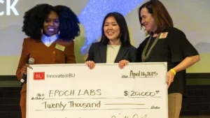 Epoch Labs, Co-Founded by Betty Zhao’25, Wins New Venture Competition